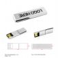 Clip de metal USB Drive small picture