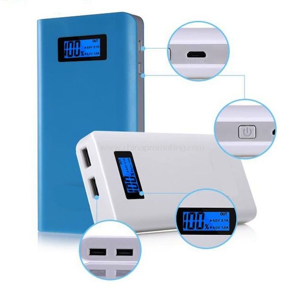 Power bank for smartphone opladning 10000mAh