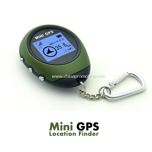 Mini GPS receptor localização Finder Keychain