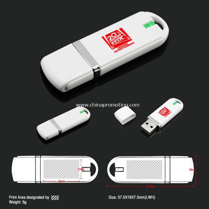 Műanyag USB villanás korong