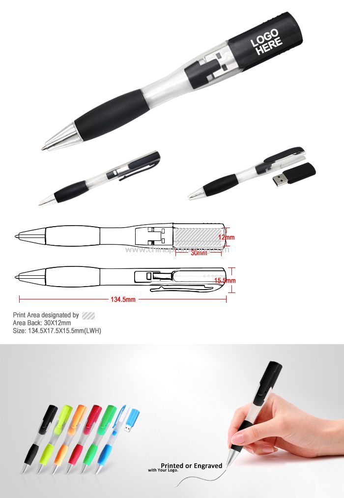 محرك أقراص فلاش USB القلم