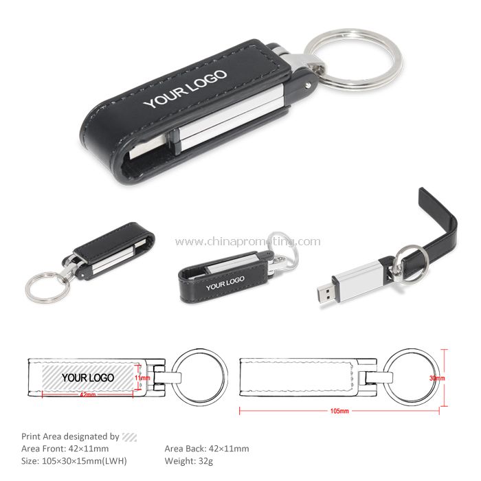 Pelle USB Flash Drive