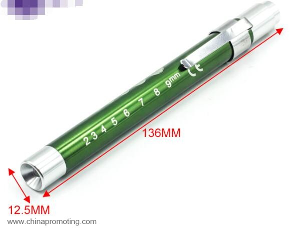 Pocket led pen flashlight