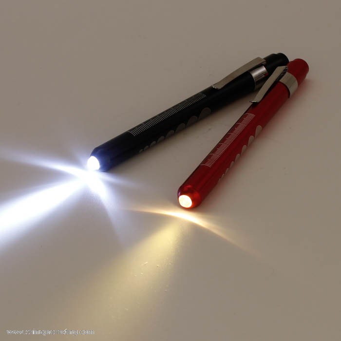 Led penlight flashlight