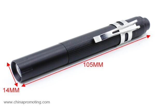 0.5W LED aluminum alloy pen torch light