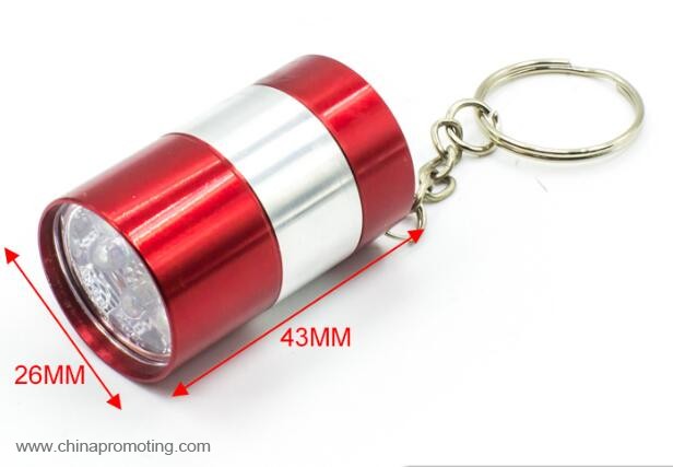 Mini led torch keychain