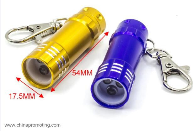 Mini micro led keychain flashlight