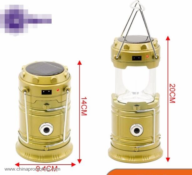  Solar camping lantern