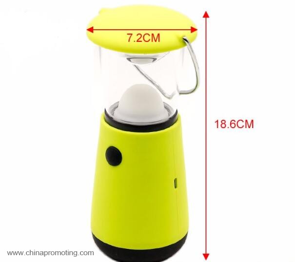 Hand cranking dynamo rechargeable led camping lantern