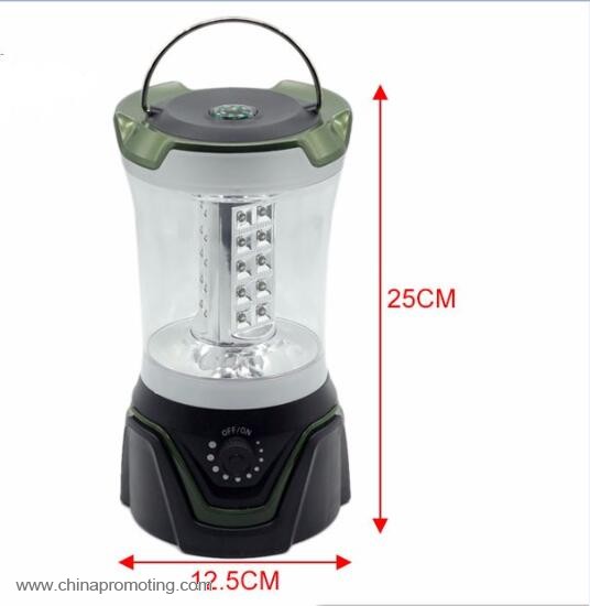 Outdoor lantern with adjustable switch