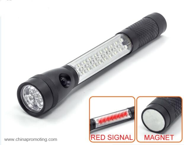 7+18+8 LED aluminum traffic warning light car emergency flashlight
