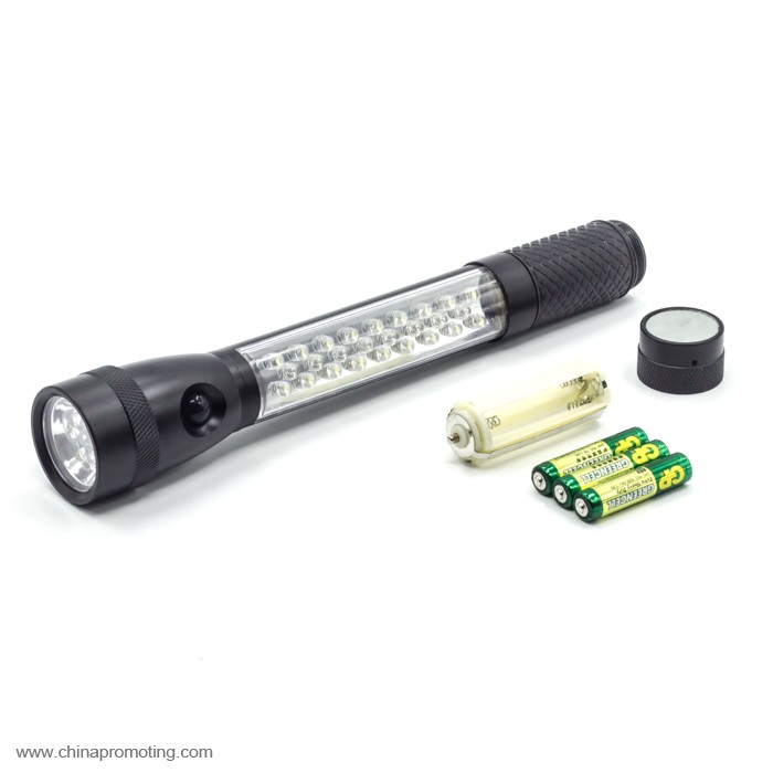 7+18+8 LED aluminum traffic warning light car emergency flashlight