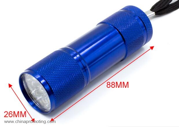 9 led bulk led flashlights cheap flashlight