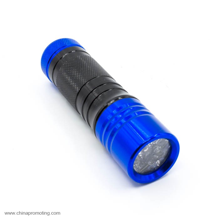 9 led waterproof led flashlight