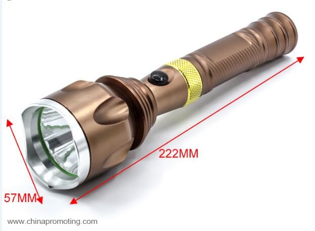3.7v rechargeable led flashlight