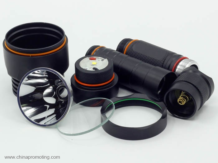 Military quality flashlight torch