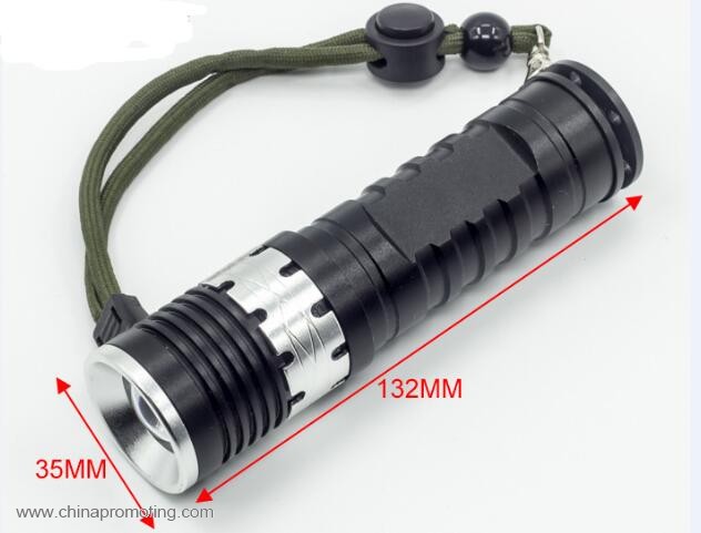 250 lumen rotate zoom us army torch light