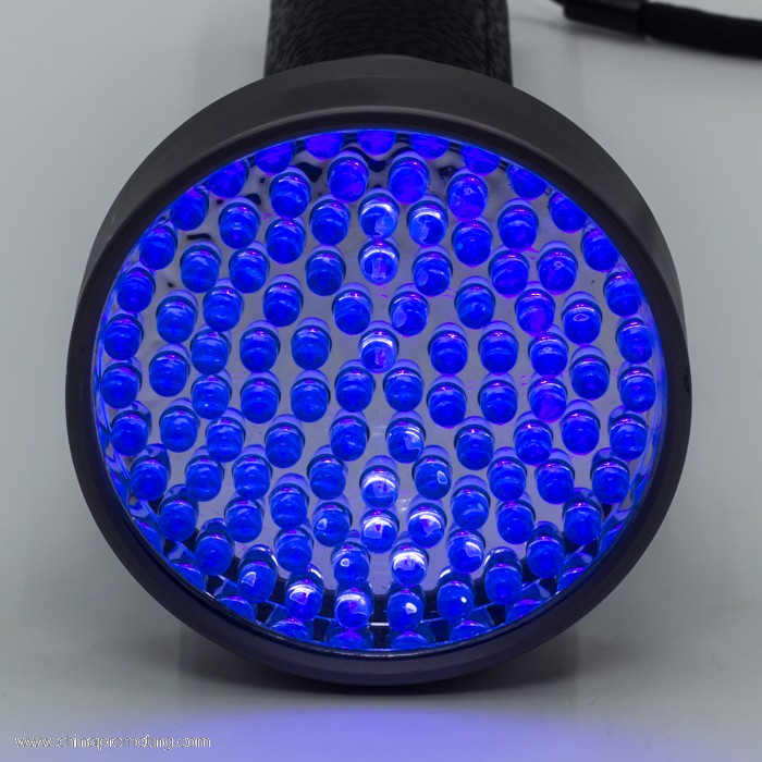 100 LED uv light torch