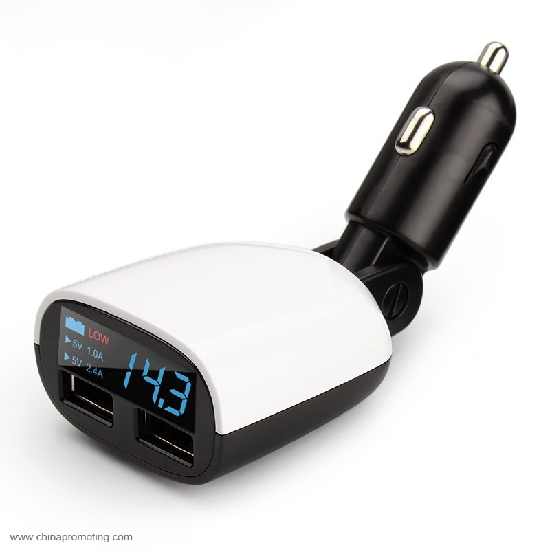 Dual usb car charger 