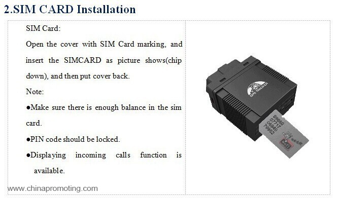 Mini Gps Car Tracker With SIM Card