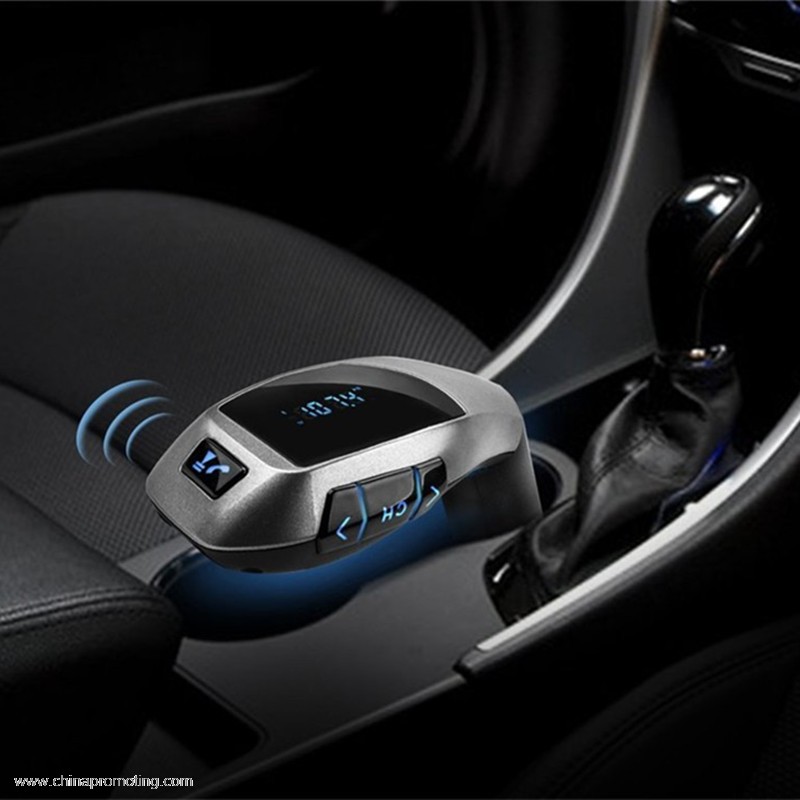 Bluetooth Handsfree FM Transmitter Car Kit
