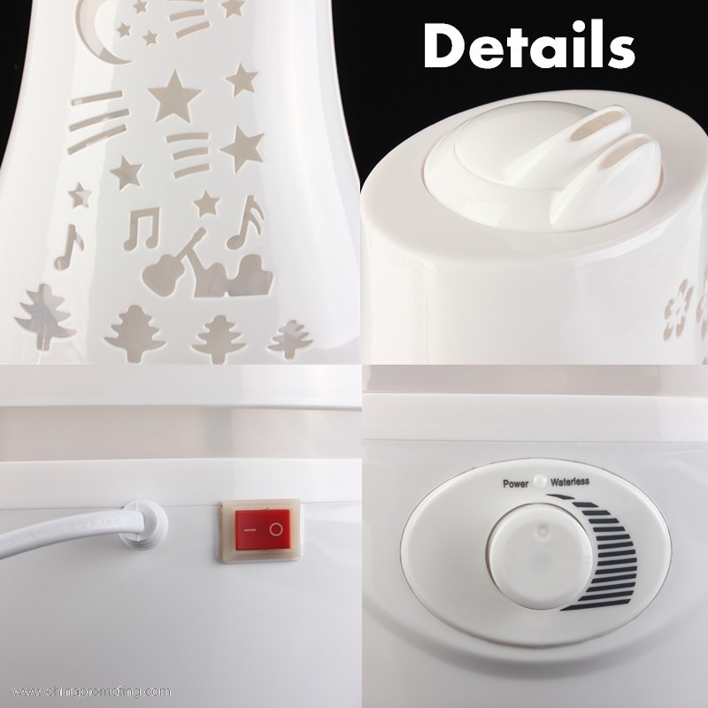 Colorful LED Light 2.4L Ultrasonic Home Aroma Humidifier