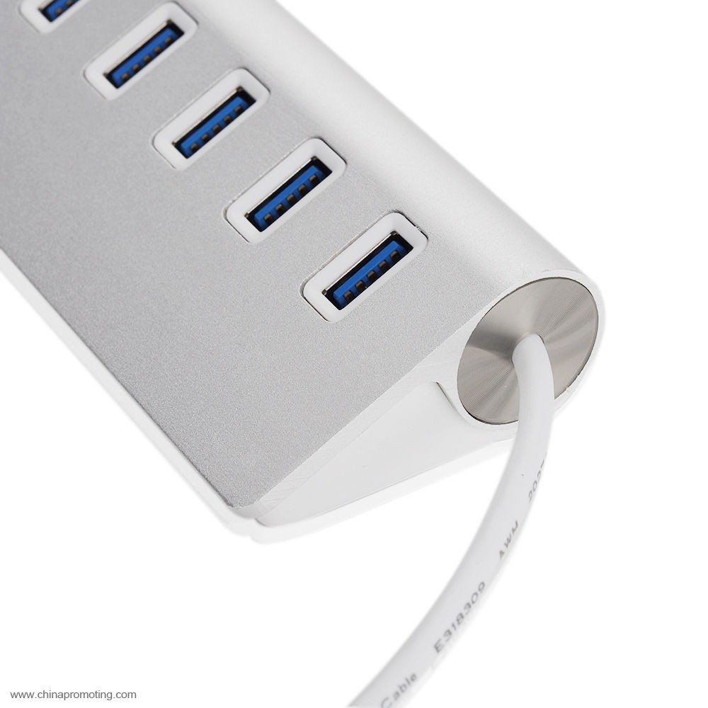 7 Ports Aluminum USB 3.0 Hub