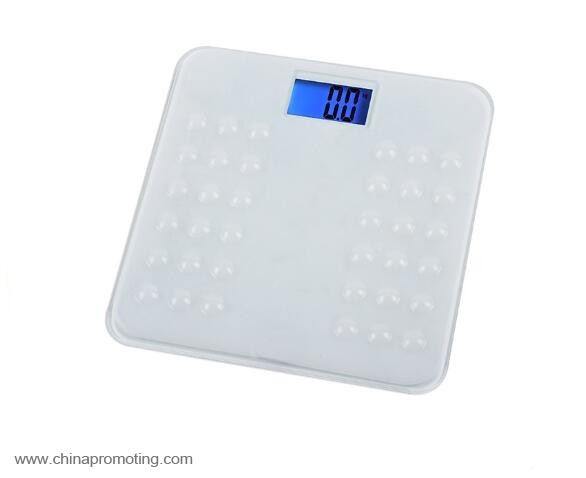 Silicon platform digital bathroom scale