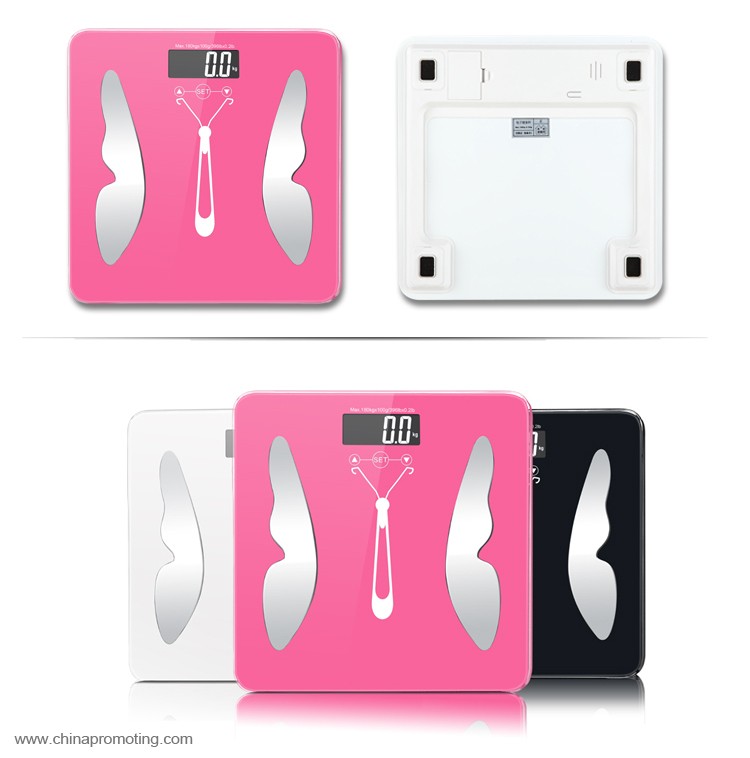 Bluetooth body fat analyze scale