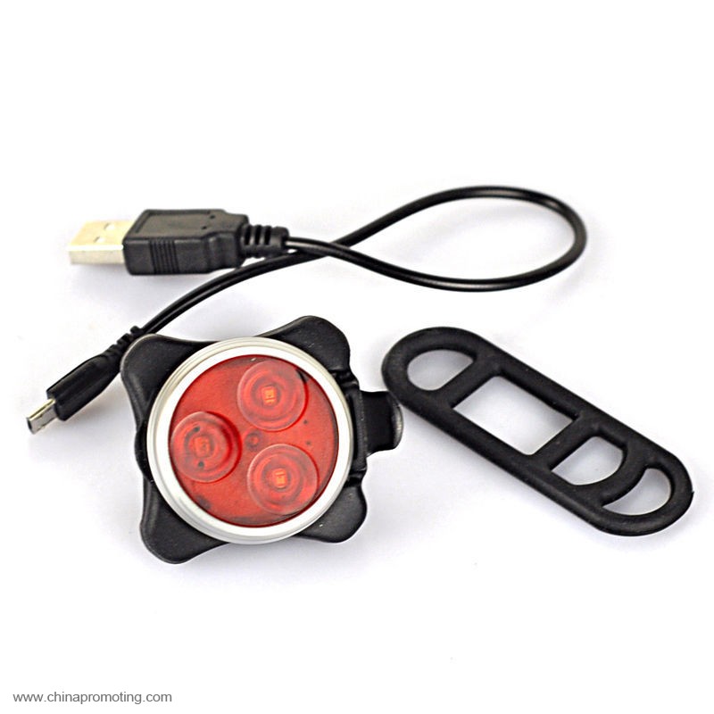 3 LED Sport Lighting USB Rechargeable Bike Cycling