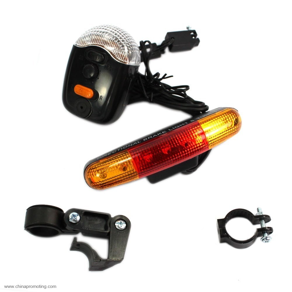 3 In1 Bike Bicycle 7 LED Turn Tail Signal Brake Light