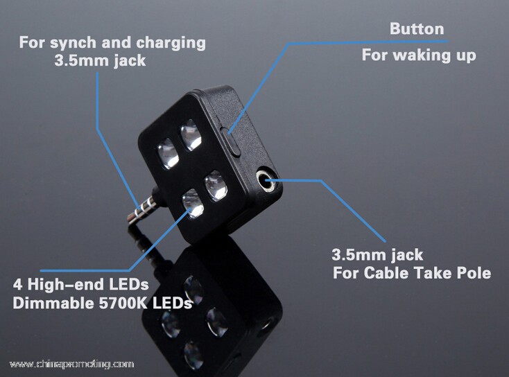 Selfie Sticker Using LED Flash Light