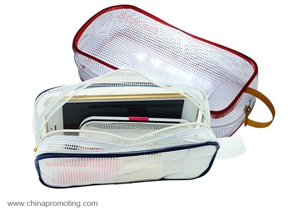Foldable rechargeable file bag solar light