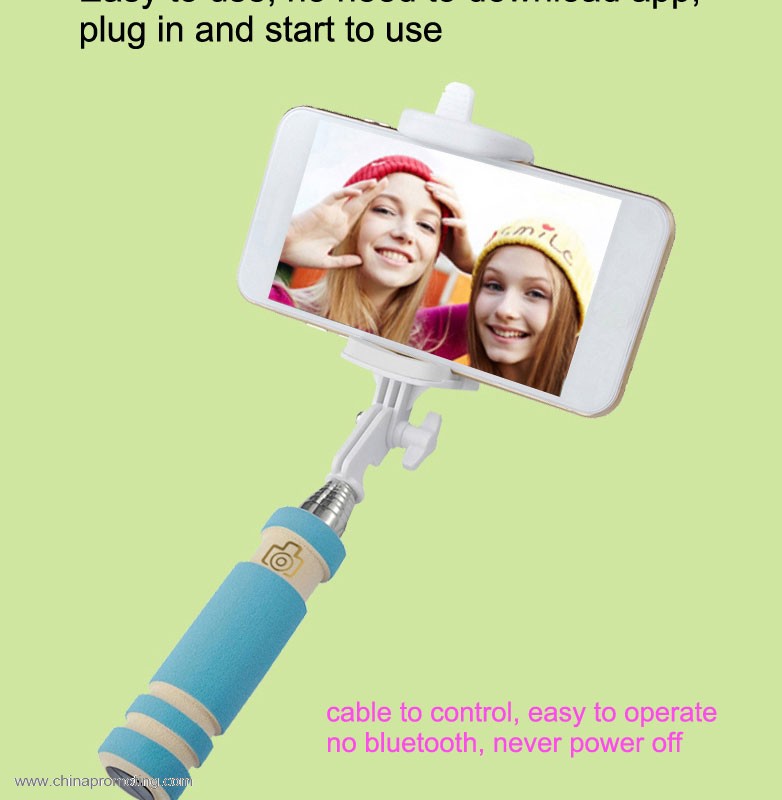 Bluetooth selfie stick