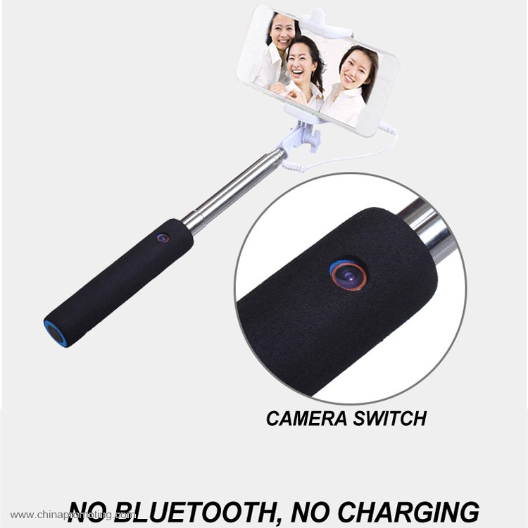 Extendable handheld wireless monopod