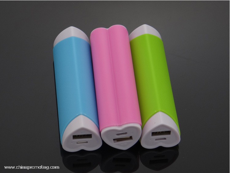 Mini power bank with 2600mah