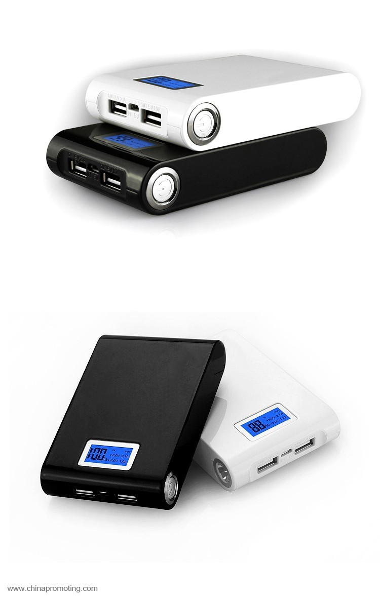  LCD screen portable power bank 