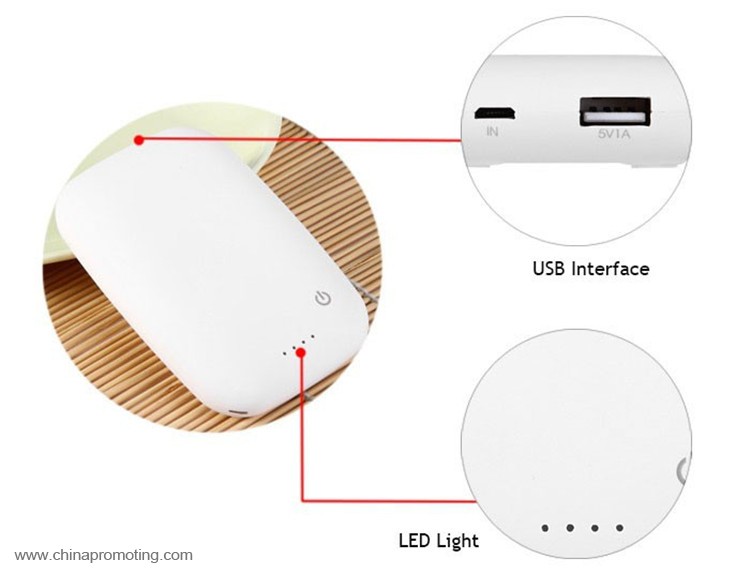  Wireless Charger 4000mAh Power Bank With Touch switch