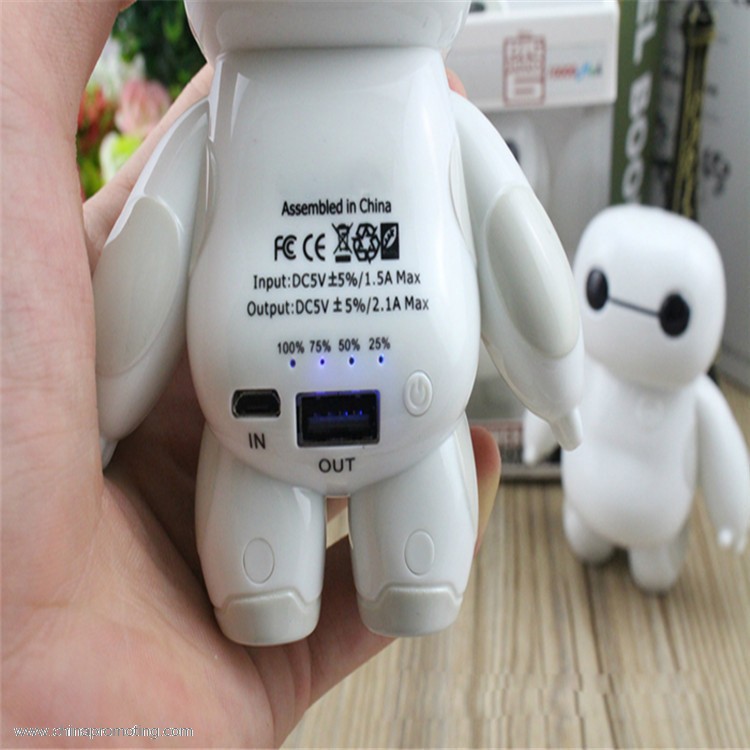 Mini baymax power bank