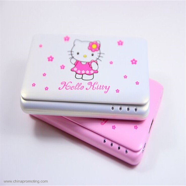 Doraemon Hello kitty cartoon mirror power bank