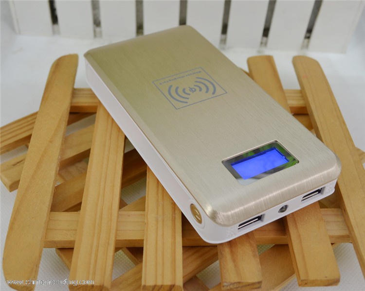 2 in 1 Wireless Charger 12000mAh Power Bank 