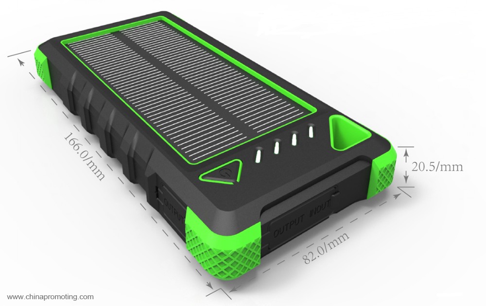 Electronic gadget charger solar power bank