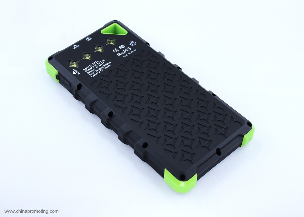 Electronic gadget charger solar power bank