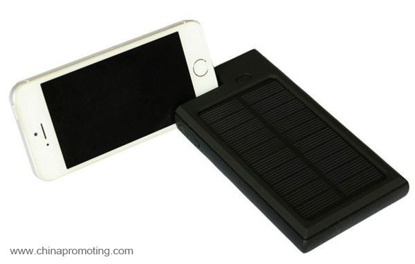  Waterproof 8000mAh Solar Cell Power Bank with Holder 