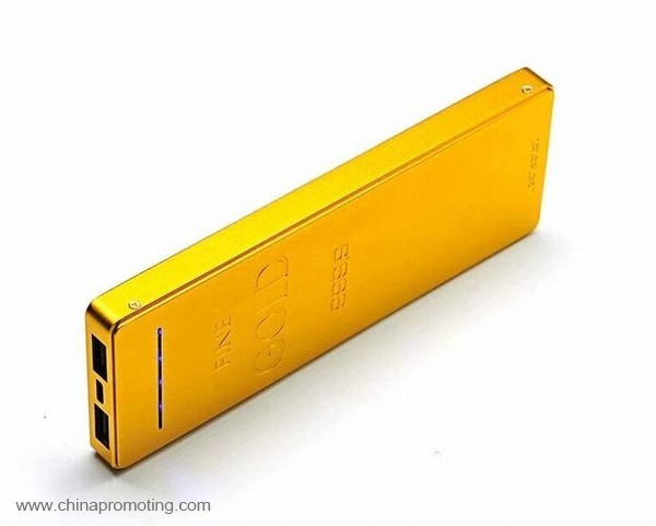 Gold Bar Power Bank 10000 mAh