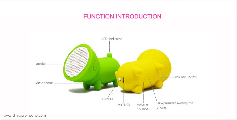 Cartoon bluetooth speaker