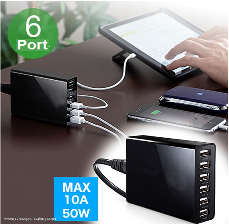 6 port USB Charger