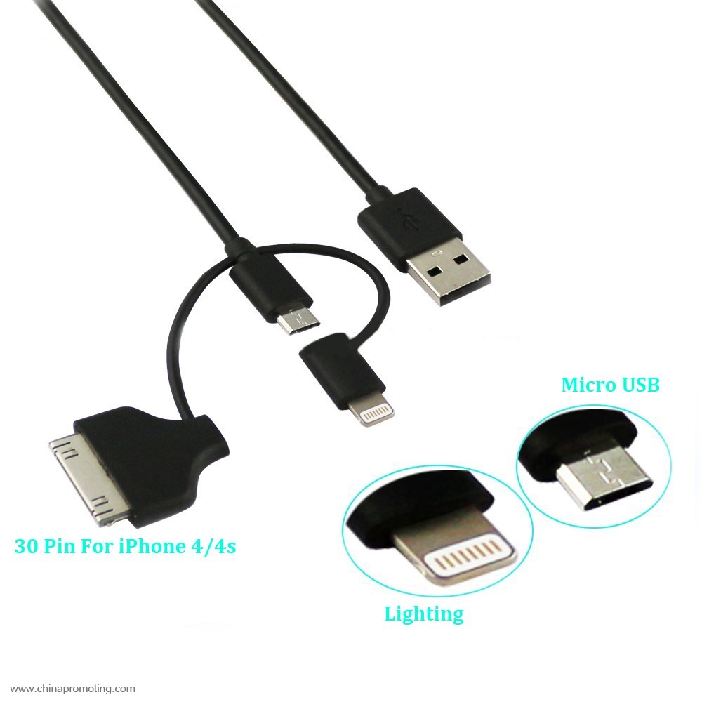 3 in 1 USB Cable