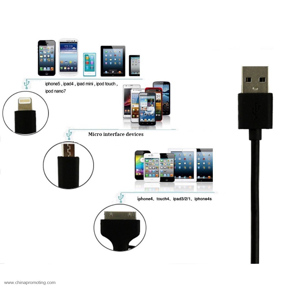 3 in 1 USB Cable