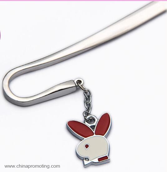 Rabbit metal bookmark